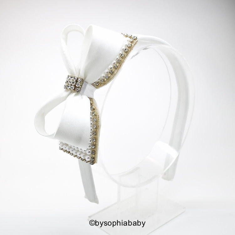 Weißes Schleife Stirnband, Mädchen Kleinkind Weißes Hartes Blumen 1449 Weißes Schleife Stirnband, Mädchen Kleinkind Weißes Hartes Blumen 1449 von Etsy - BySophiaBaby