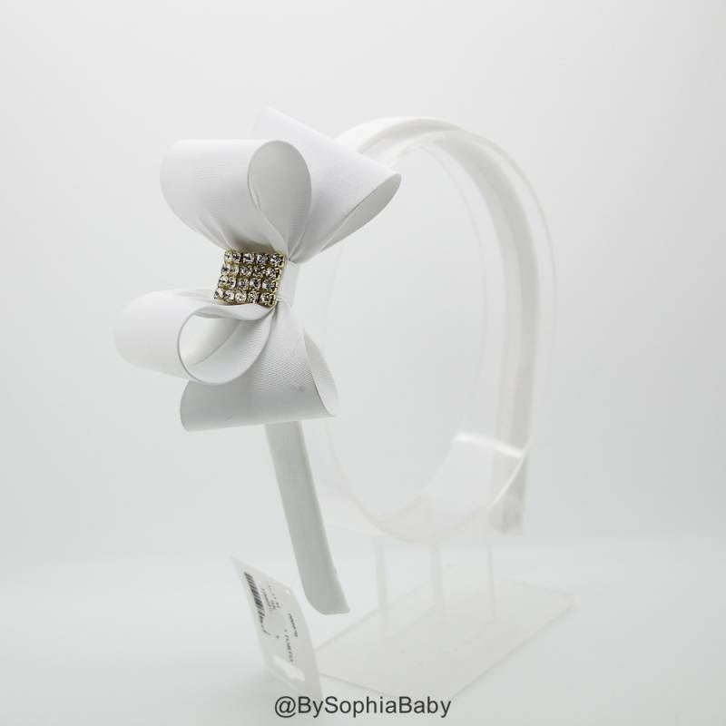 White Bow Headband, Girl " S Toddler Hard Flower 970 White Bow Headband, Girl " S Toddler Hard Flower 970 von Etsy - BySophiaBaby