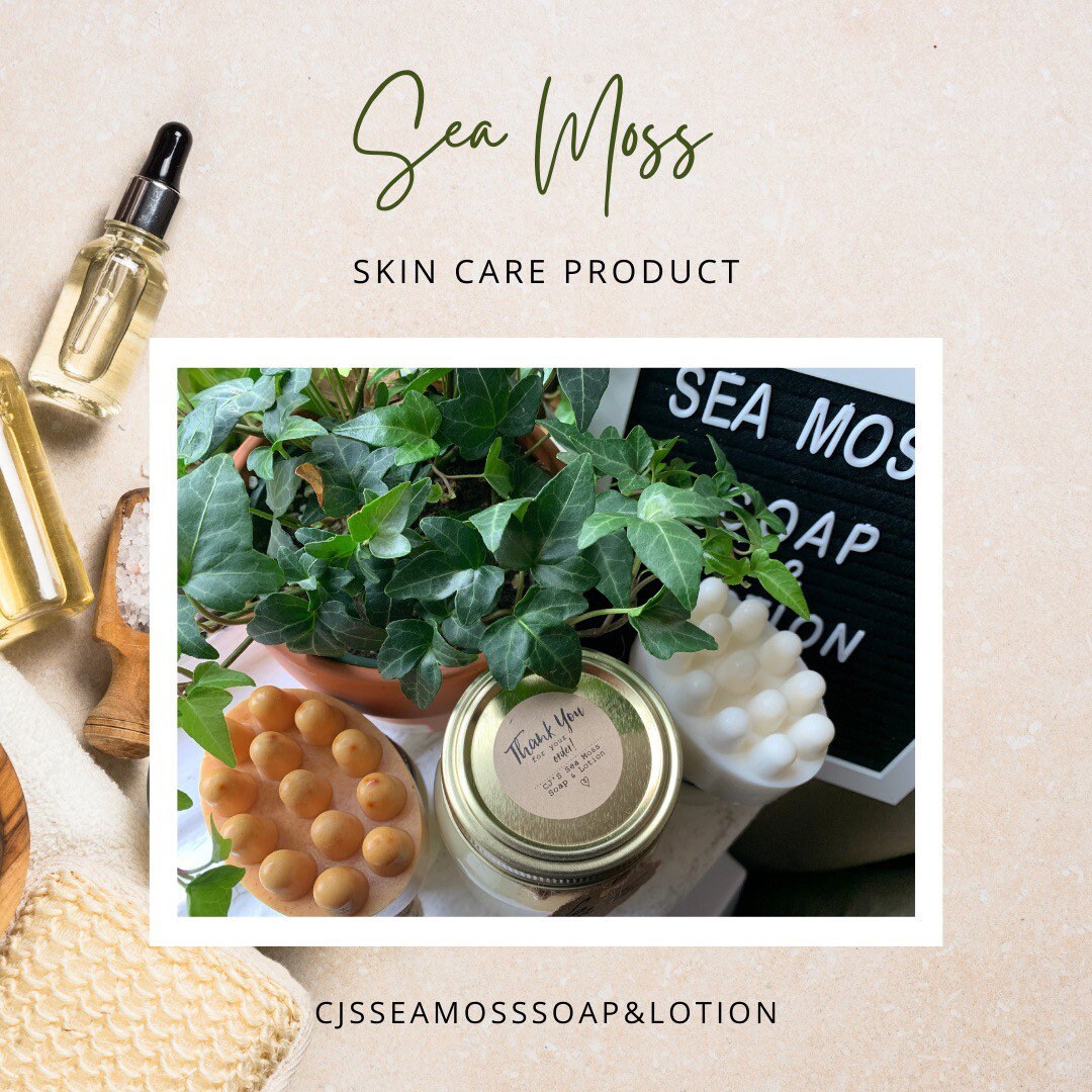 Sea Moss Seife & Lotion Set | Vegan Sea Moss Seife & Lotion Set | Vegan von Etsy - CJSSEAMOSS