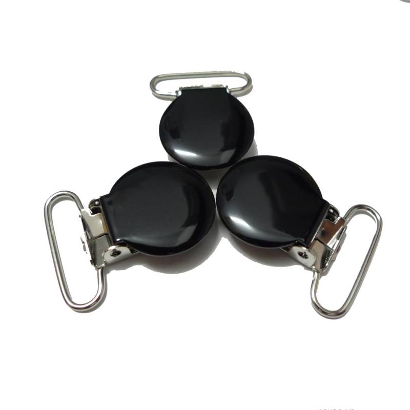 25 Mm Runde Emaille Hosenträger Clips, Schnullerhalter | 25 Count von Etsy - CNCVC
