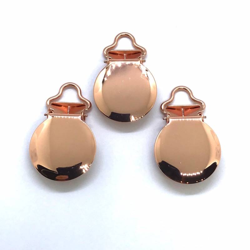 Rose Gold Runde Schnuller Clips, 5 Mm Kleine Schleife Fäustlinge Rose Gold Runde Schnuller Clips, 5 Mm Kleine Schleife Fäustlinge von Etsy - CNCVC