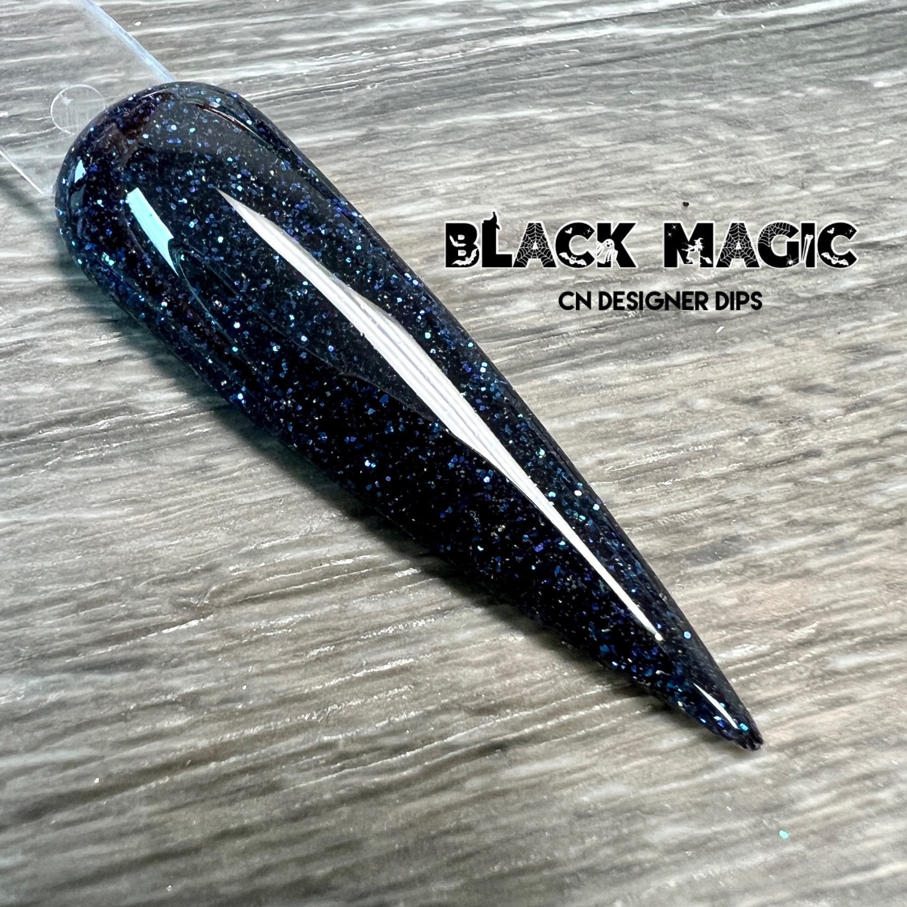 Black Magic - Dip-Puder, Dip-Puder Für Nägel, Nagel-Dip-Puder, Nagel-Dip, Dip-Nagel-Puder, Halloween, Acryl, Nägel von Etsy - CNDesignerDips