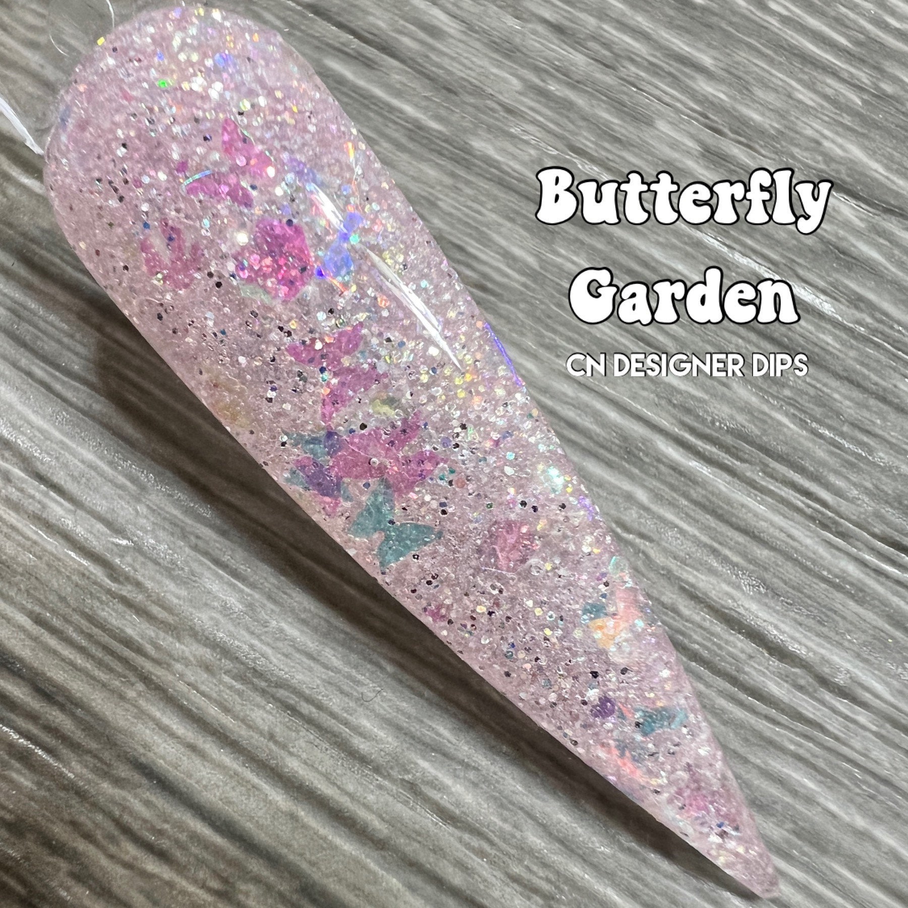 Butterfly Garden - Dip-Pulver, Dip-Pulver Für Nägel, Nagel-Dip, Dip-Nagelpulver, Acryl, Acrylpulver, Nägel von Etsy - CNDesignerDips