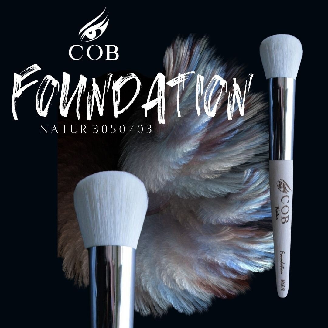 Cob Foundation 3050/03 "Natur Linie" Top Qualität, Kosmetik, Pinsel, Puder, Make-Up, Synthetik, Vegan, Geschenk Cob Foundation 3050/03 "Natur Linie" Top Qualität, Kosmetik, Pinsel, Puder, Make-Up, Synthetik, Vegan, Geschenk von Etsy - COBPinselmanufaktur