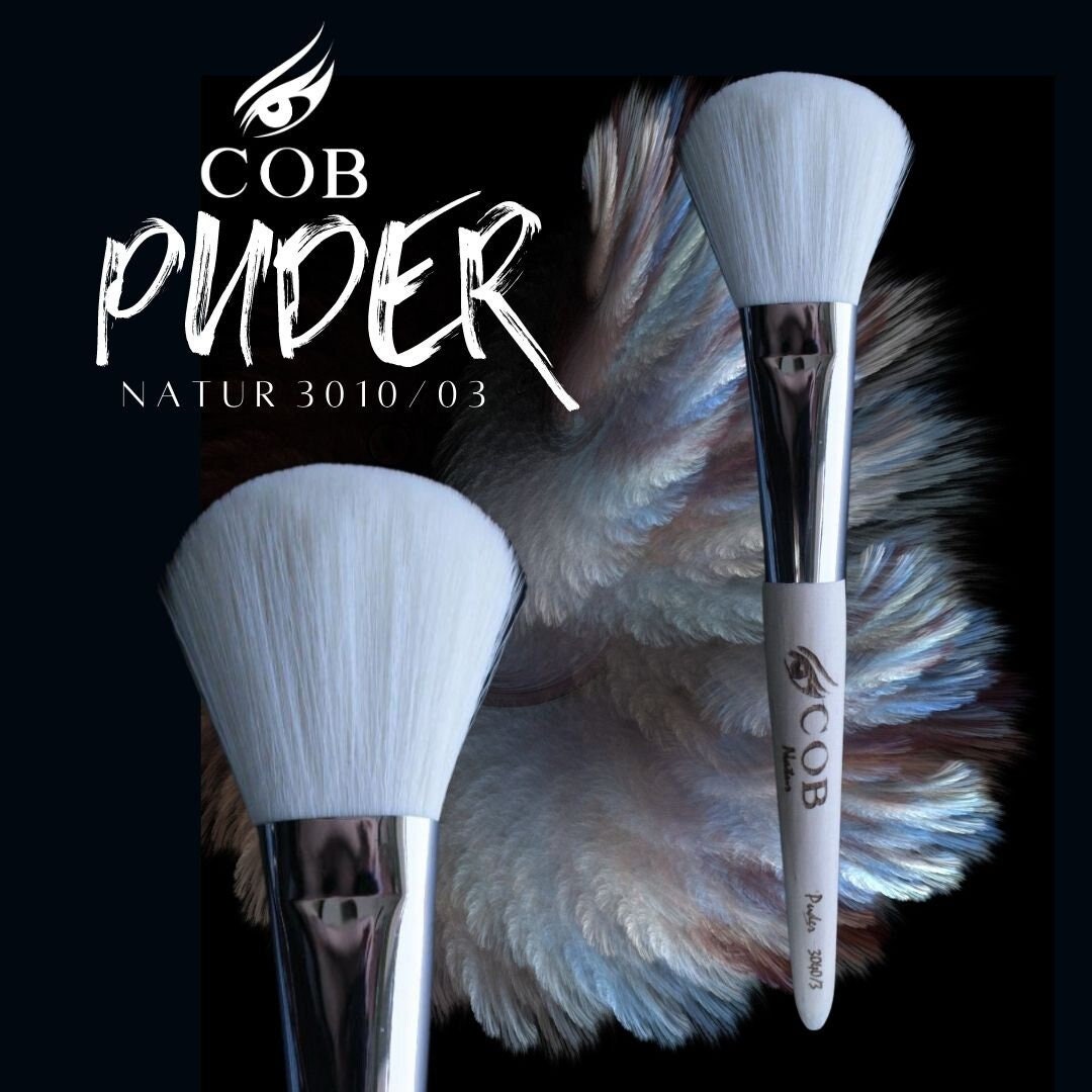 Cob Puderpinsel 3040/3 "Natur Linie" Top Qualität, Kosmetik, Pinsel, Puder, Make-Up, Synthetik, Vegan, Geschenk Cob Puderpinsel 3040/3 "Natur Linie" Top Qualität, Kosmetik, Pinsel, Puder, Make-Up, Synthetik, Vegan, Geschenk von Etsy - COBPinselmanufaktur