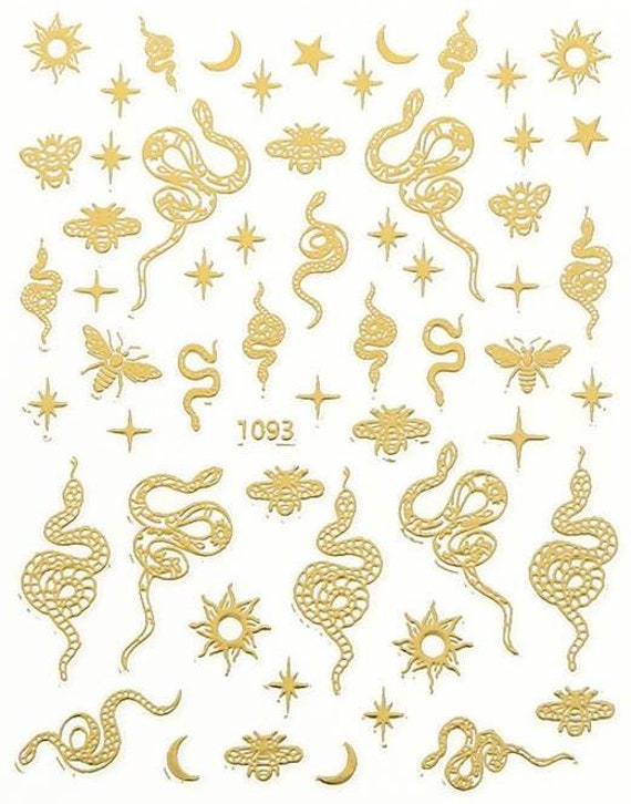 Nail Sticker Drache /Schlange Holografisch Nail Sticker Drache /Schlange Holografisch von Etsy - COEMbeauty