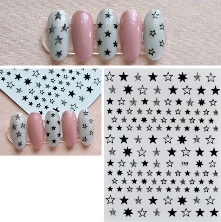 Nail Sticker Sterne Nail Sticker Sterne von Etsy - COEMbeauty
