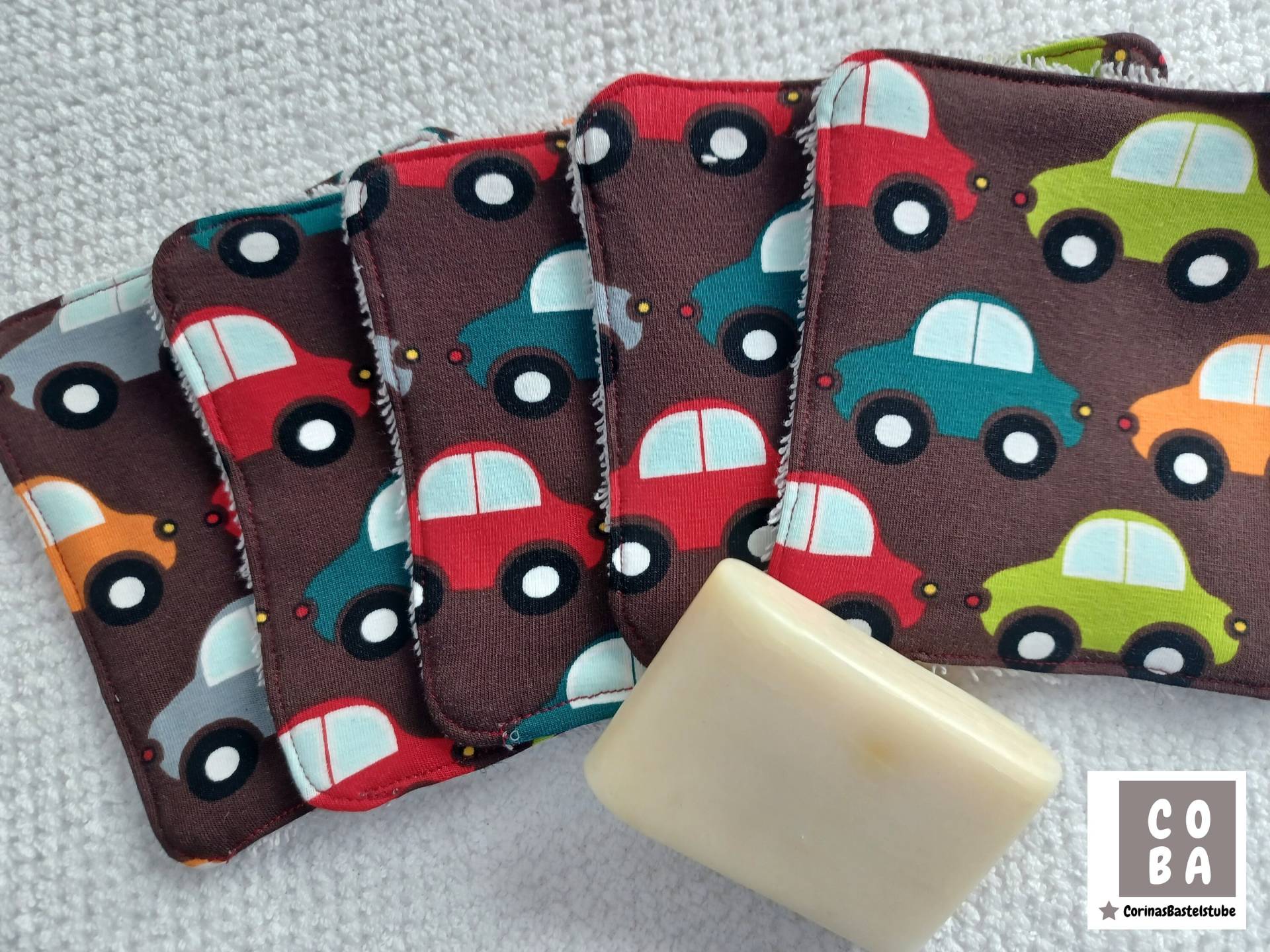 Waschlappen Baby Auto Umweltfreundlich Waschlappen Baby Auto Umweltfreundlich von Etsy - CORINAsBASTELSTUBE