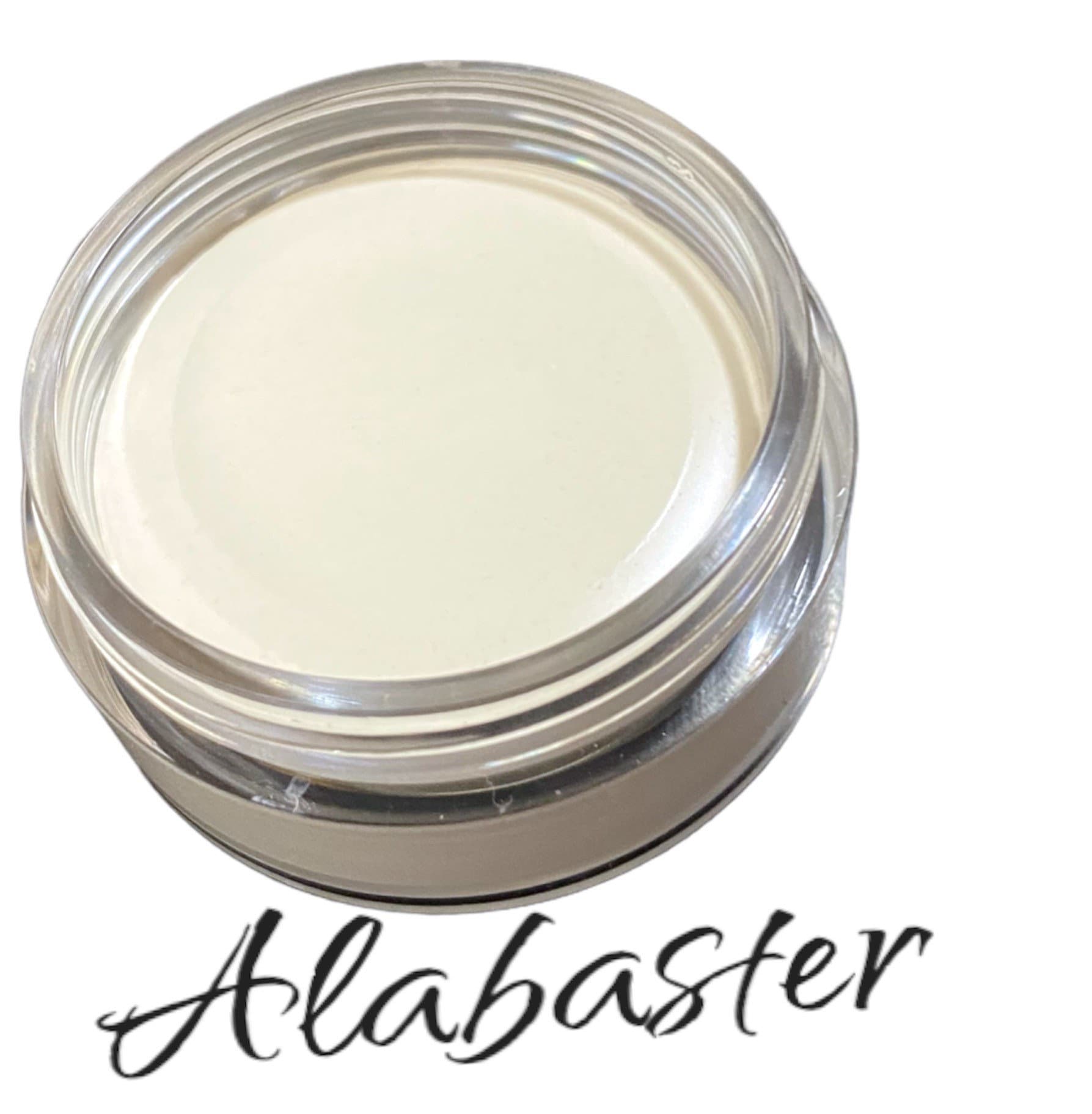 Alabaster, Korrektor, Lidschatten-Primer, Weiß, Natürliche Inhaltsstoffe, Mineral Make-Up, Veganes Pigmentiert, Volle Abdeckung, Crush Kosmetik von Etsy - CRUSHCOSMETICS