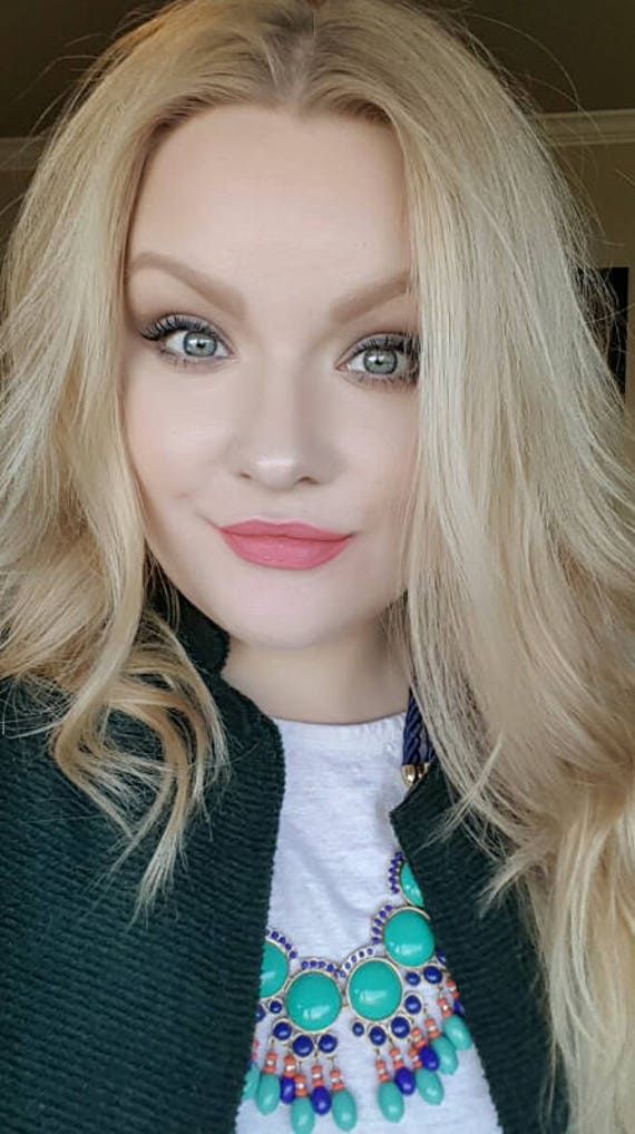 Coral Pink Lippenstift Vegan Mineral Cream Lips, Sommer Farbe von Etsy - CRUSHCOSMETICS
