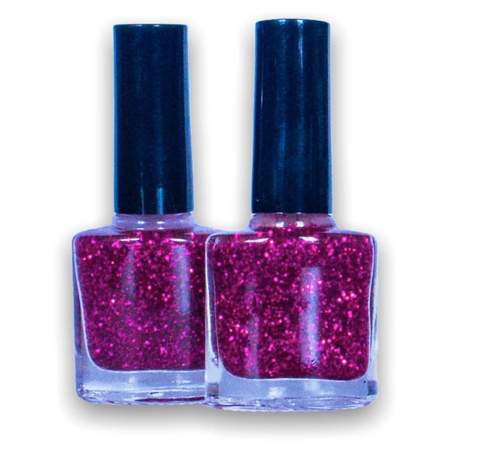 Hot Pink Glitzer-Nagellack Vegan-Freundlich, 5-Freie Formel von Etsy - CRUSHCOSMETICS