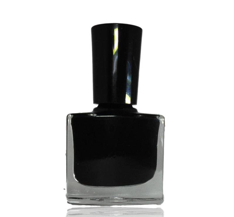 Jet Opaque Schwarz Nagellack Nail Art Lack Top Coat Luster Perle Vegan Freundliche Polituren von Etsy - CRUSHCOSMETICS