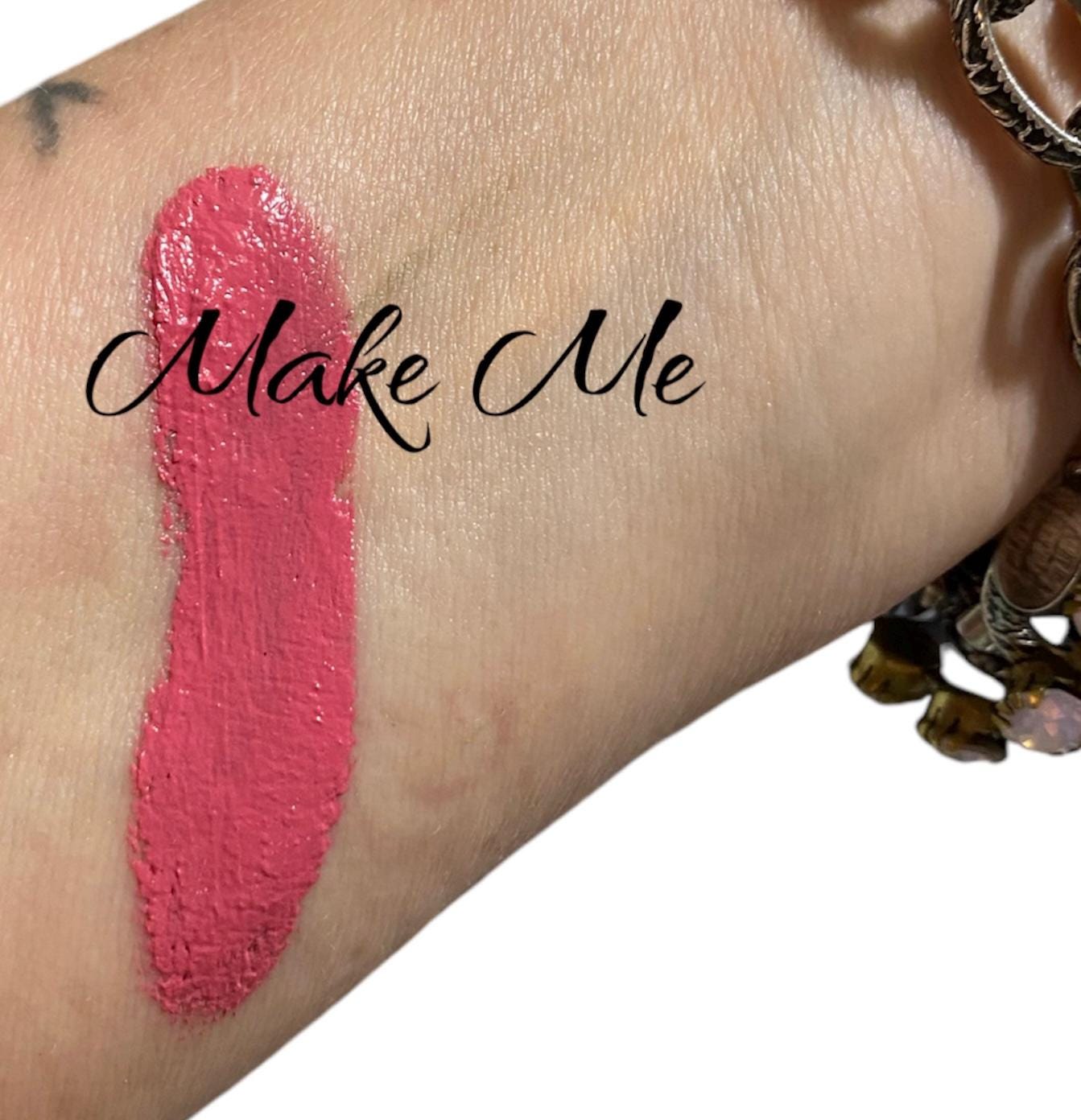 Make Me Peachy Pink Semi Matte Lippenstift Vegan, Parabenfreie Creme Formel Lip Natural Make Me Peachy Pink Semi Matte Lippenstift Vegan, Parabenfreie Creme Formel Lip Natural von Etsy - CRUSHCOSMETICS