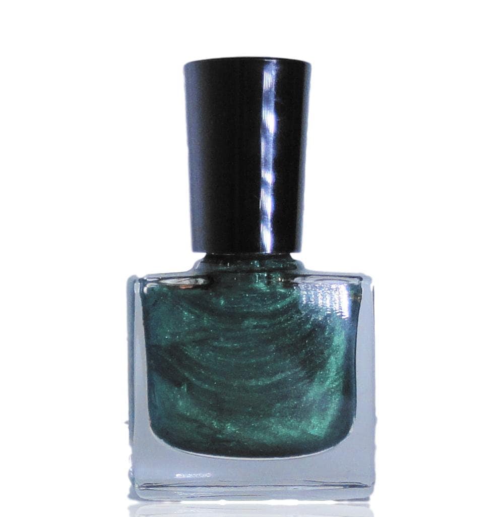 Nagellack Paris Teal Blau Grün Irisierend Vegan Nägel Frei Von Harten Chemikalien Indie Glänzend Glänzend Maniküre von Etsy - CRUSHCOSMETICS