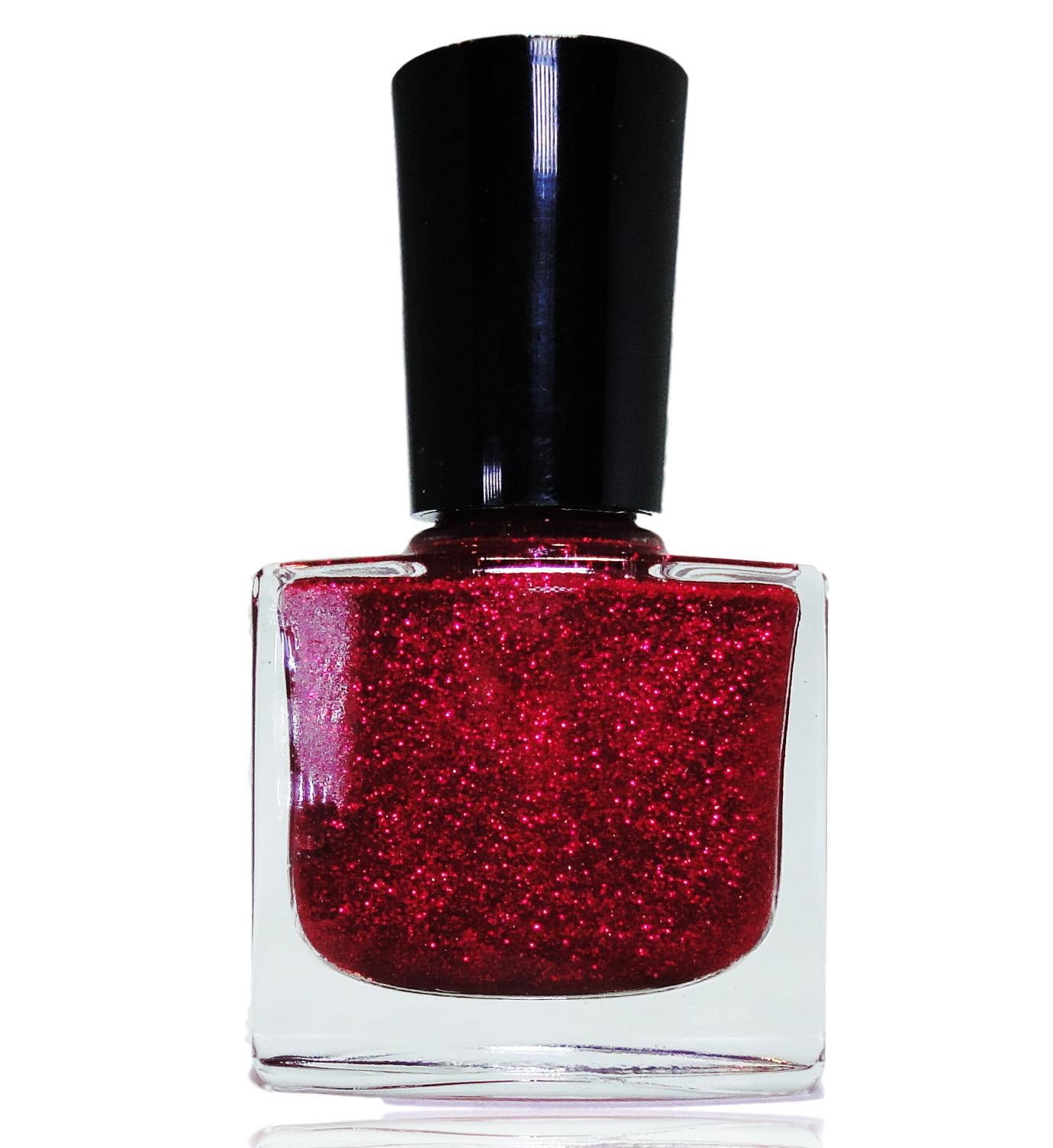 Carnivore Red Glitzer-Nagellack Vegan-Freundlicher, Ungiftiger Lack von Etsy - CRUSHnailART