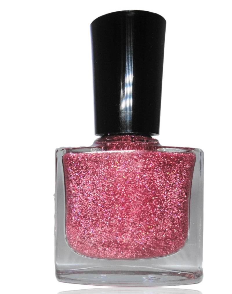 Maiden Holographisch Pink Glitzer Nagellack - Vegan Freundlich von Etsy - CRUSHnailART