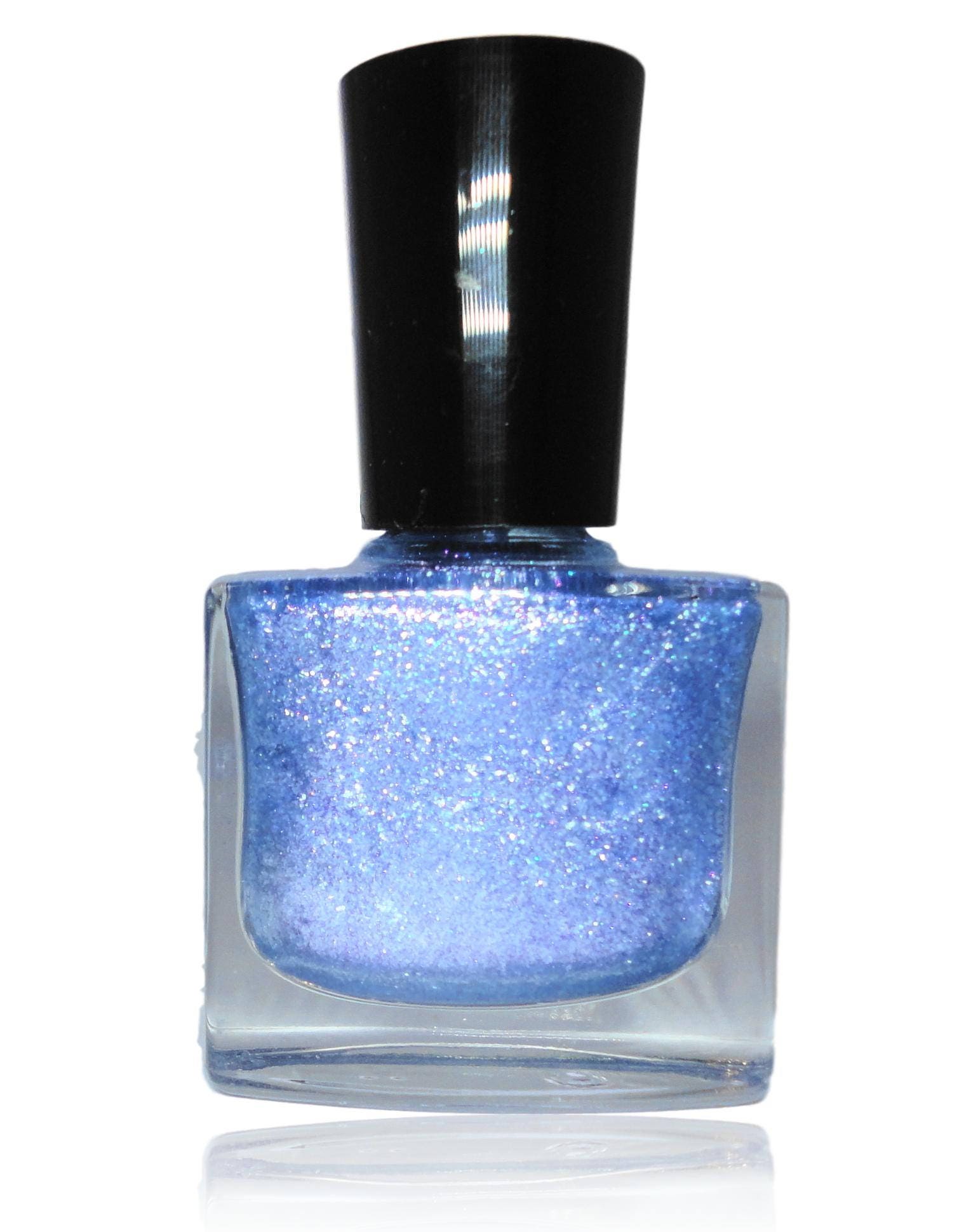 Periwinkle Blue Glitter-Nagellack Veganerfreundlich, 5-Freie Formel von Etsy - CRUSHnailART