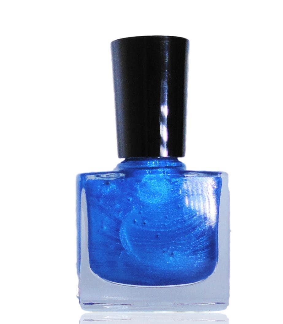 Schillernder Blauer Nagellack Veganer Luster Pearl Nail Art Lack von Etsy - CRUSHnailART