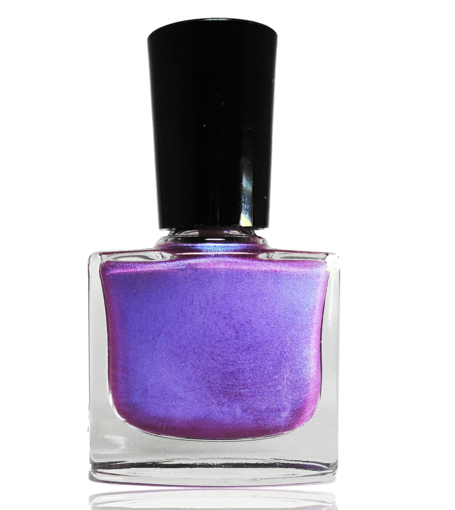 Schillernder Duo Chrome Nagellack Violet Blue Pink, Vegan Freundlich von Etsy - CRUSHnailART