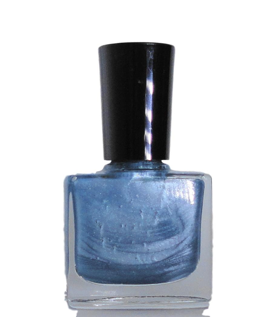Schimmernder Himmelblauer Nagellack Veganer Glanz Perlenüberlack von Etsy - CRUSHnailART
