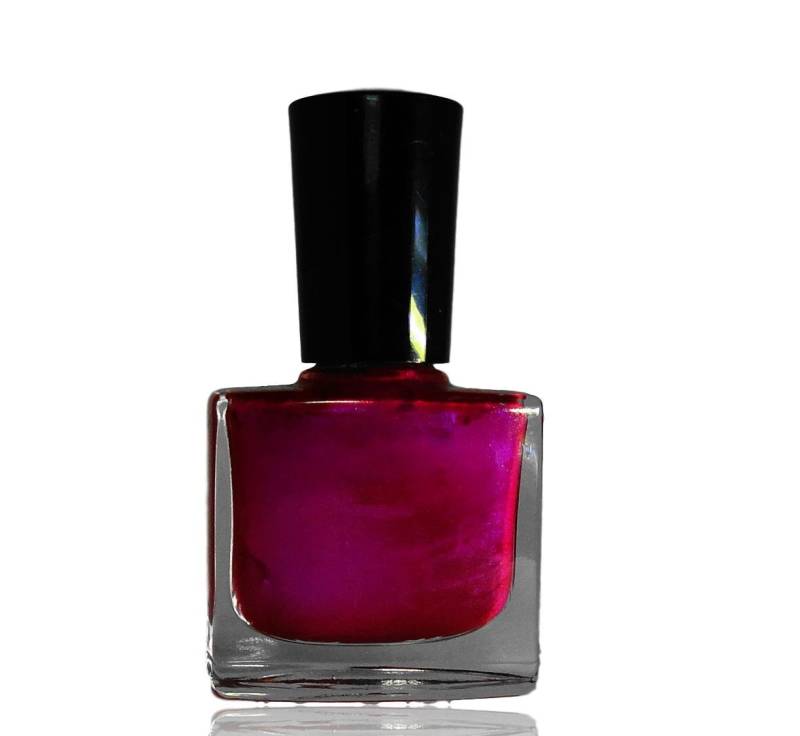 Sweetheart Rose-Nagellack-Duo Chrom Rot - Boutique Lack-Glossy - Rosa Roter Blitz von Etsy - CRUSHnailART