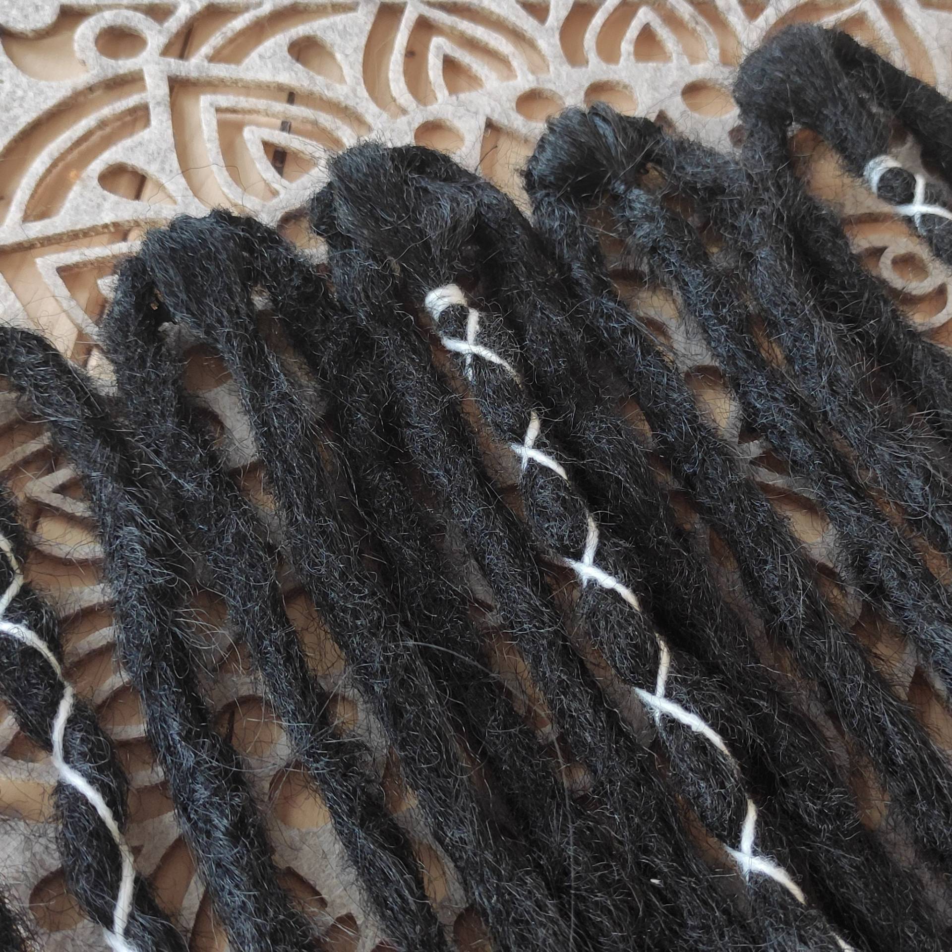 Clip in Dreads - Frizzy Dreadlocks in Schwarz Clip in Dreads - Frizzy Dreadlocks in Schwarz von Etsy - CURLYPEER
