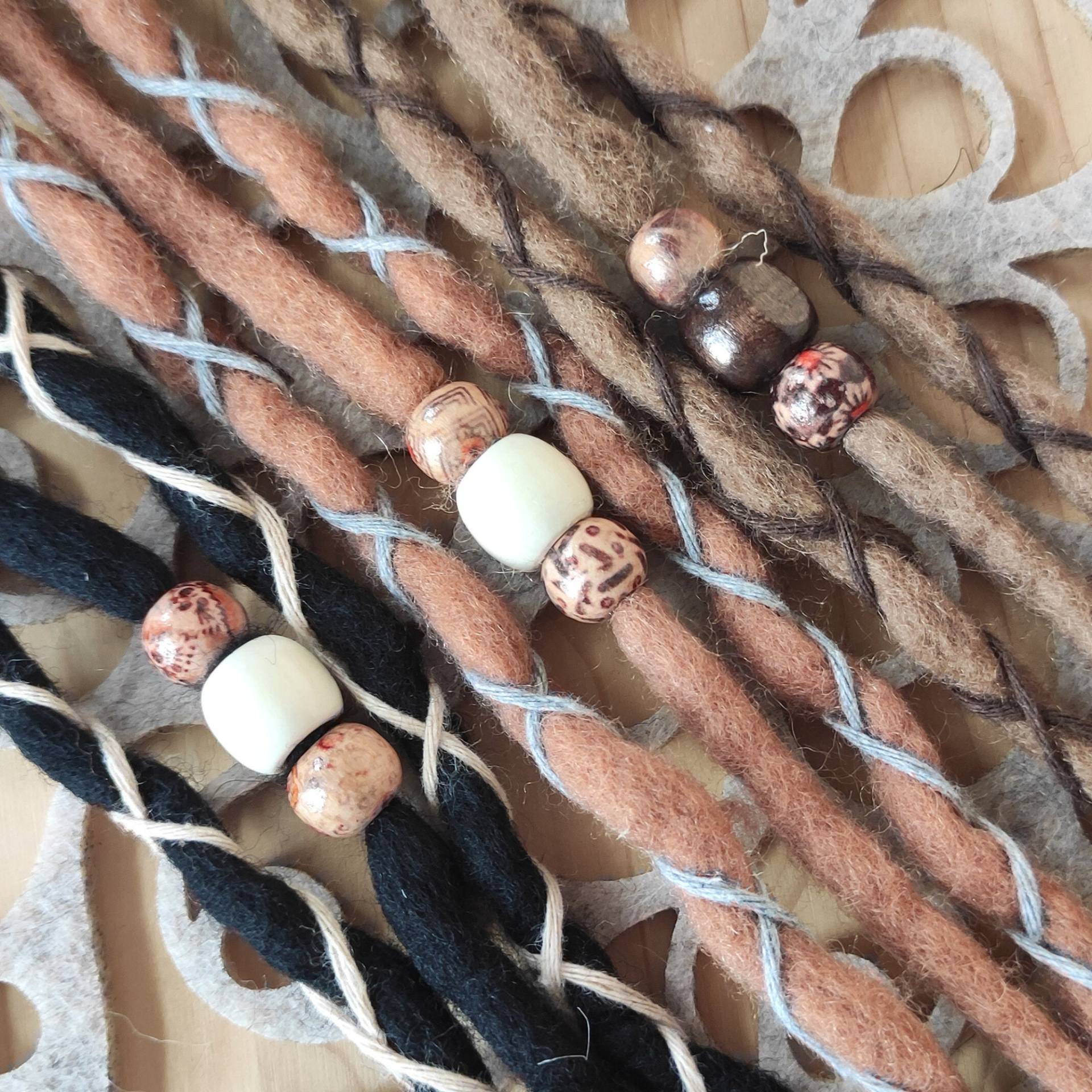 Dreads Zum Einflechten Aus Wolle Dreads Zum Einflechten Aus Wolle von Etsy - CURLYPEER