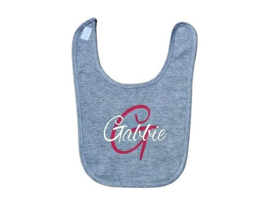 Personalisiertes Baby-Bib in Ihrer Farbwahl | Geschenk Für Neues Baby Kreative Baby-Ankündigung Großeltern Oder Shower Dekoration von Etsy - CaffeineAndWine