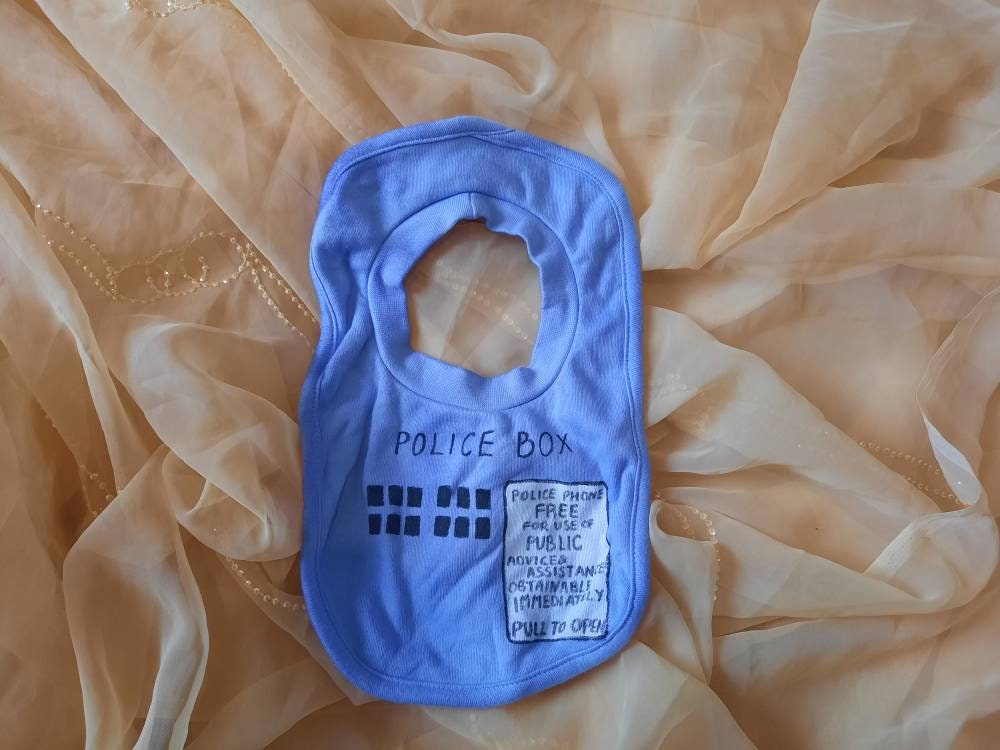Baumwolle Polizei Box Baby Lätzchen Baumwolle Polizei Box Baby Lätzchen von Etsy - CallaCrafts
