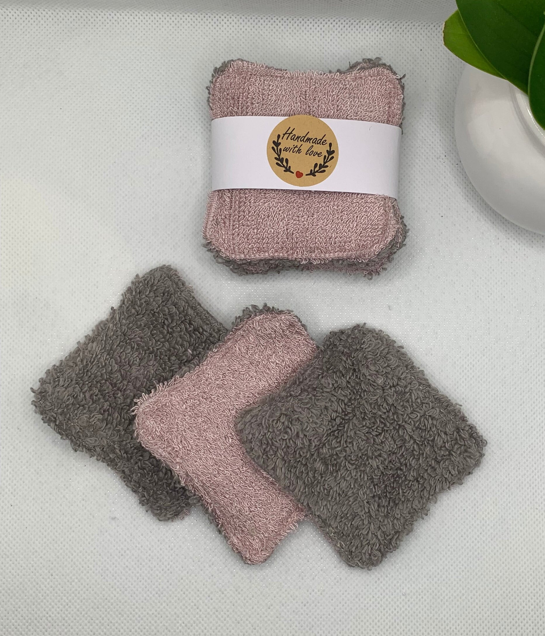 Wiederverwendbare Gesichtspads Aus Bambus-Frottee Und 100 % Baumwoll-Frottee, Ca. 2 1/2 X Zoll Groß | 3Er-Pack Wiederverwendbare Gesichtspads Aus Bambus-Frottee Und 100 % Baumwoll-Frottee, Ca. 2 1/2 X Zoll Groß | 3Er-Pack von Etsy - CalsAllCrafts