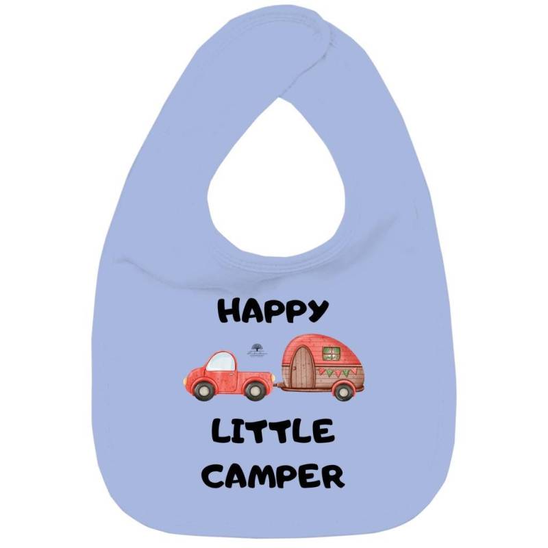 Kinder Lätzchen "Happy Little Camper" von Etsy - CampingamLindenbaum