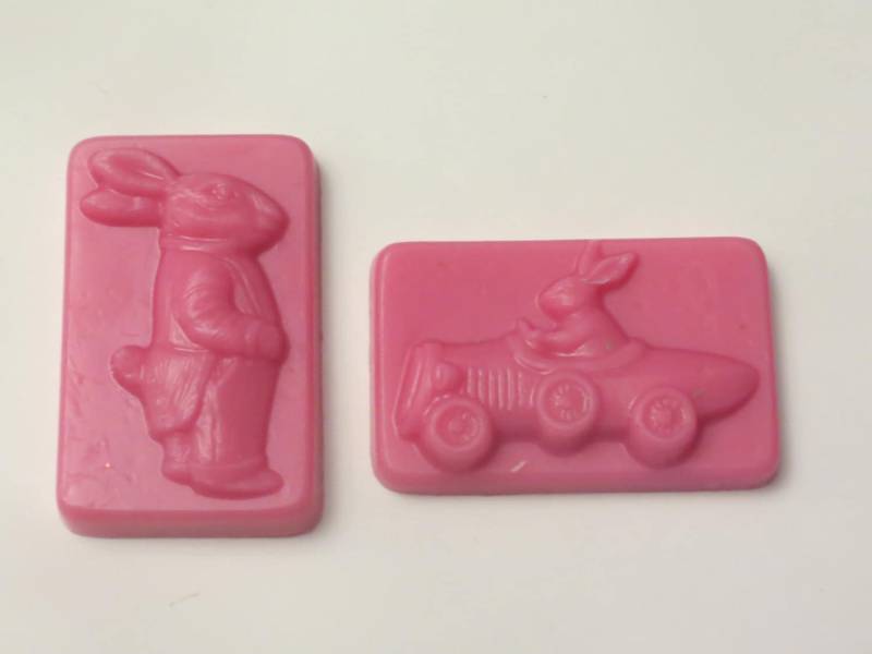 Osterhase Hase Seife 2Er Packung von Etsy - CandlesSoapAndMore