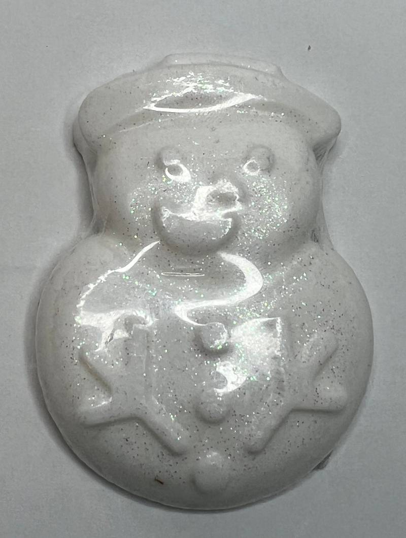 Schneemann Weihnachtsseife 3Er Set Glitzer Oder Uni von Etsy - CandlesSoapAndMore