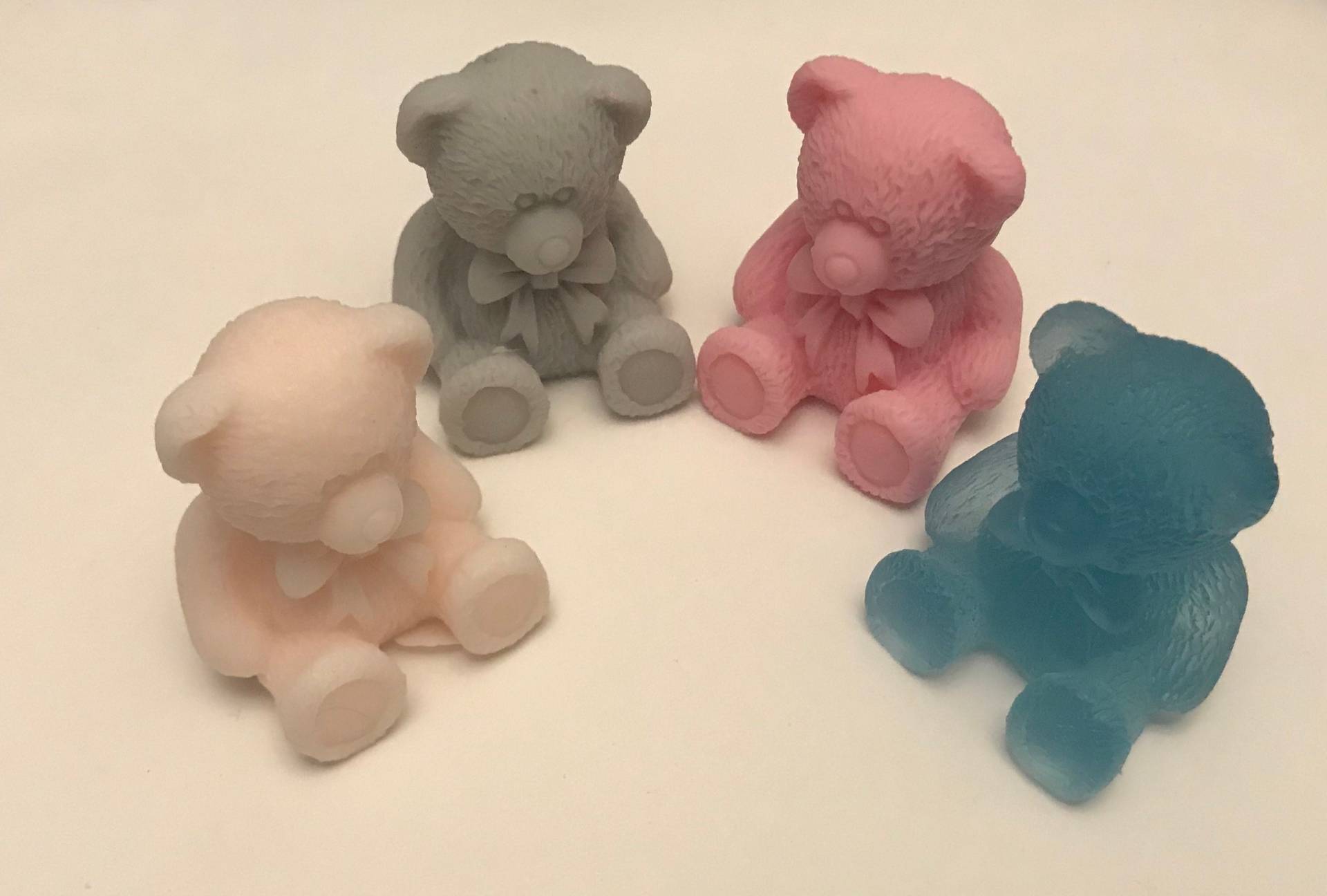 Teddy Baby Shower Seifen 6Er Pack Teddybär Bundle Oder Einzeln Als Geschenk Verpackt Mit Dekorativem Anhänger Toller Gefallen Für Gender Reveal Party von Etsy - CandlesSoapAndMore