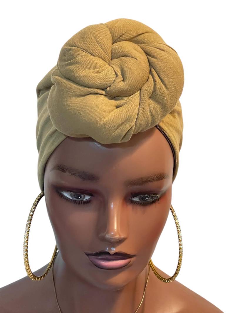 Satin Gefüttert Pretied Turban | Besticktes Haarband Chemo Kopftücher Frauen Wraps Haar-Verlust Abdeckung Alopezie Schals von Etsy - CaphyBeauties