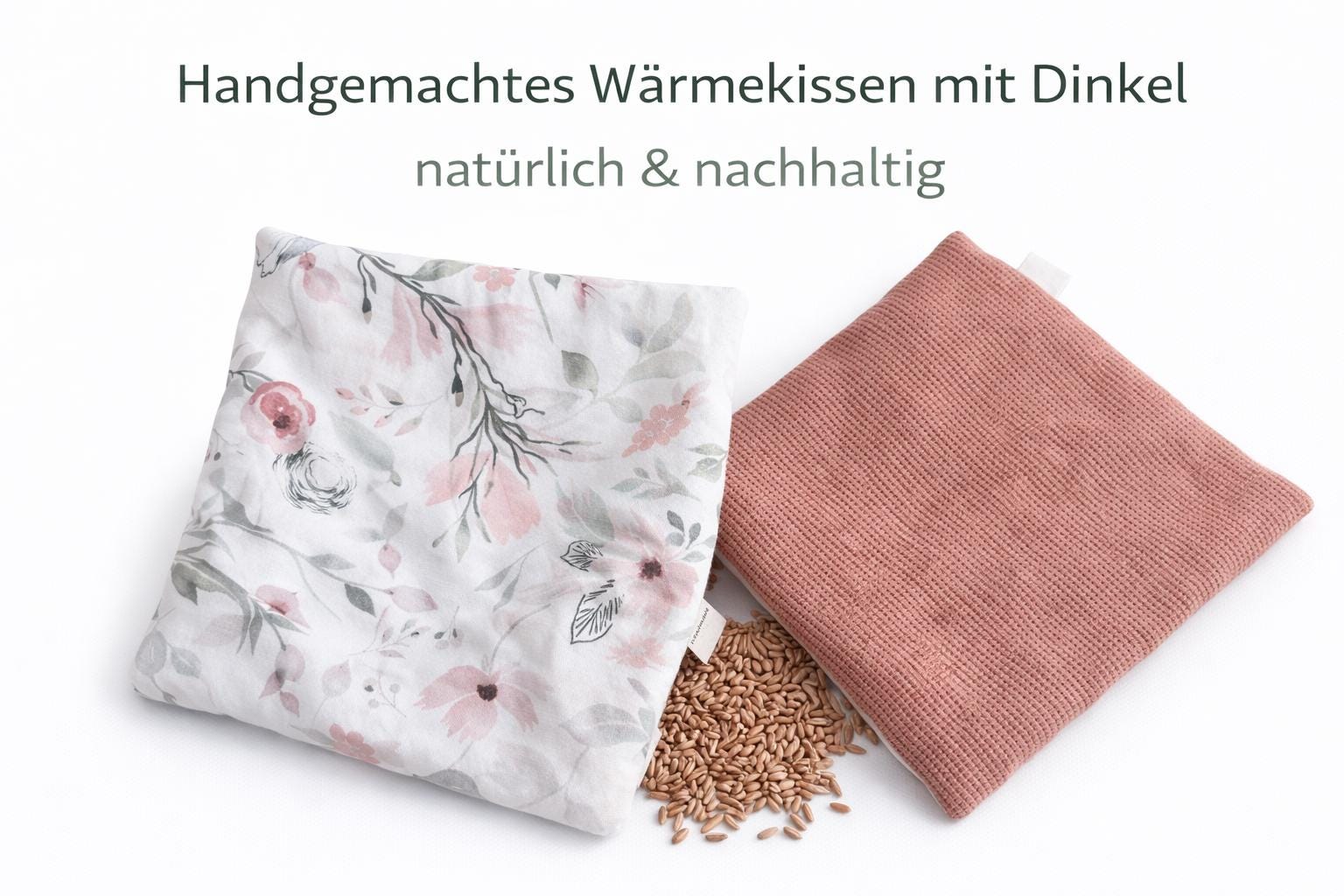 Dinkelkörnerkissen Wärmekissen von Etsy - CarinasKreativwerkst