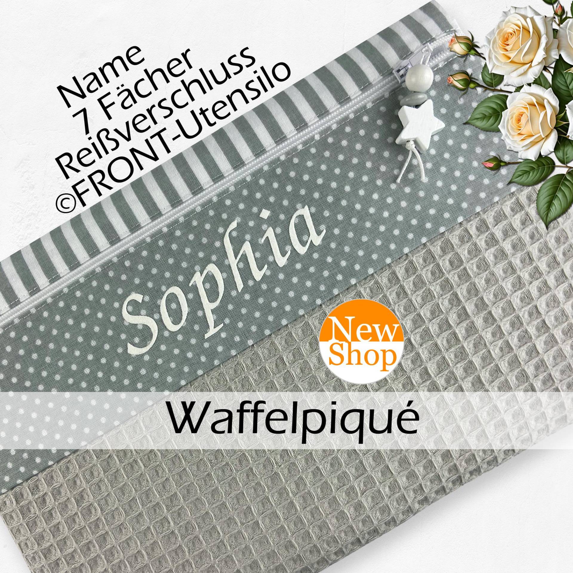 Windeltasche Waffelpique Personalisiert Mit Name Wickeltasche Windeltasche Waffelpique Personalisiert Mit Name Wickeltasche von Etsy - Carissmati