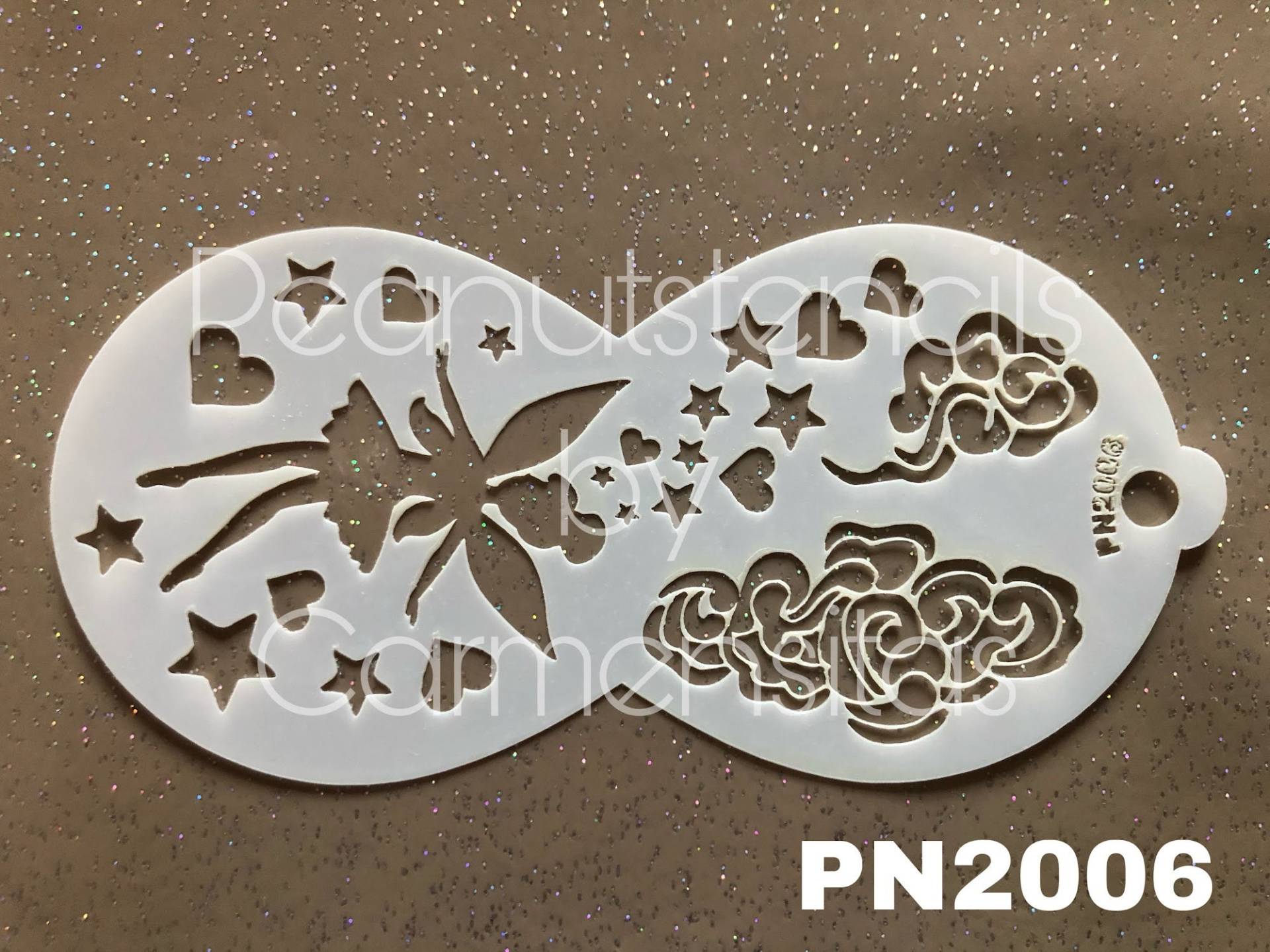 Peanutstencils Pn 2006 Fairy & Clouds, Fee Und Wölkchen Peanutstencils Pn 2006 Fairy & Clouds, Fee Und Wölkchen von Etsy - CarmensitasShopDe