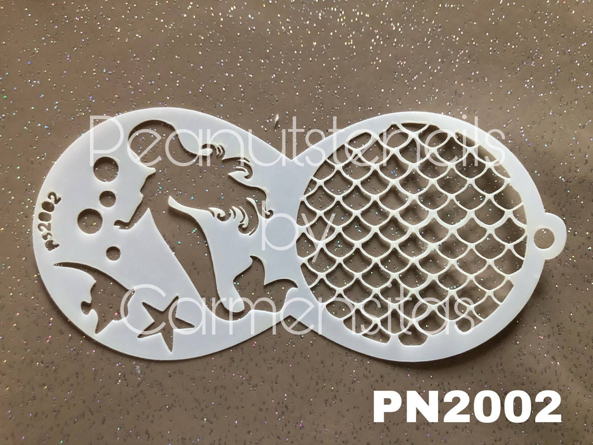 Peanutstencils Pn2002 Meerjungfrau Mermaid Und Schuppen, Scales Stencil For Facepainting Schablonen Für Kinderschminken Peanutstencils Pn2002 Meerjungfrau Mermaid Und Schuppen, Scales Stencil For Facepainting Schablonen Für Kinderschminken von Etsy - CarmensitasShopDe