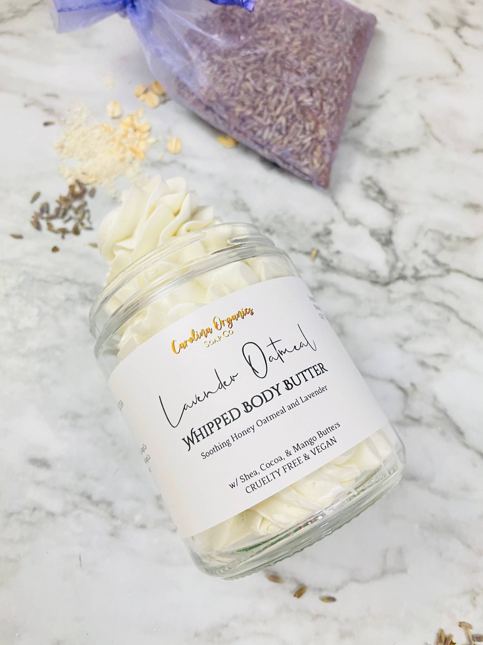 Lavendel Haferflocken Schlagsahne Körperbutter | Dreifache Buttermischung Bio Saubere Schönheit Lavendel Haferflocken Schlagsahne Körperbutter | Dreifache Buttermischung Bio Saubere Schönheit von Etsy - CarolinaOrganicsSC