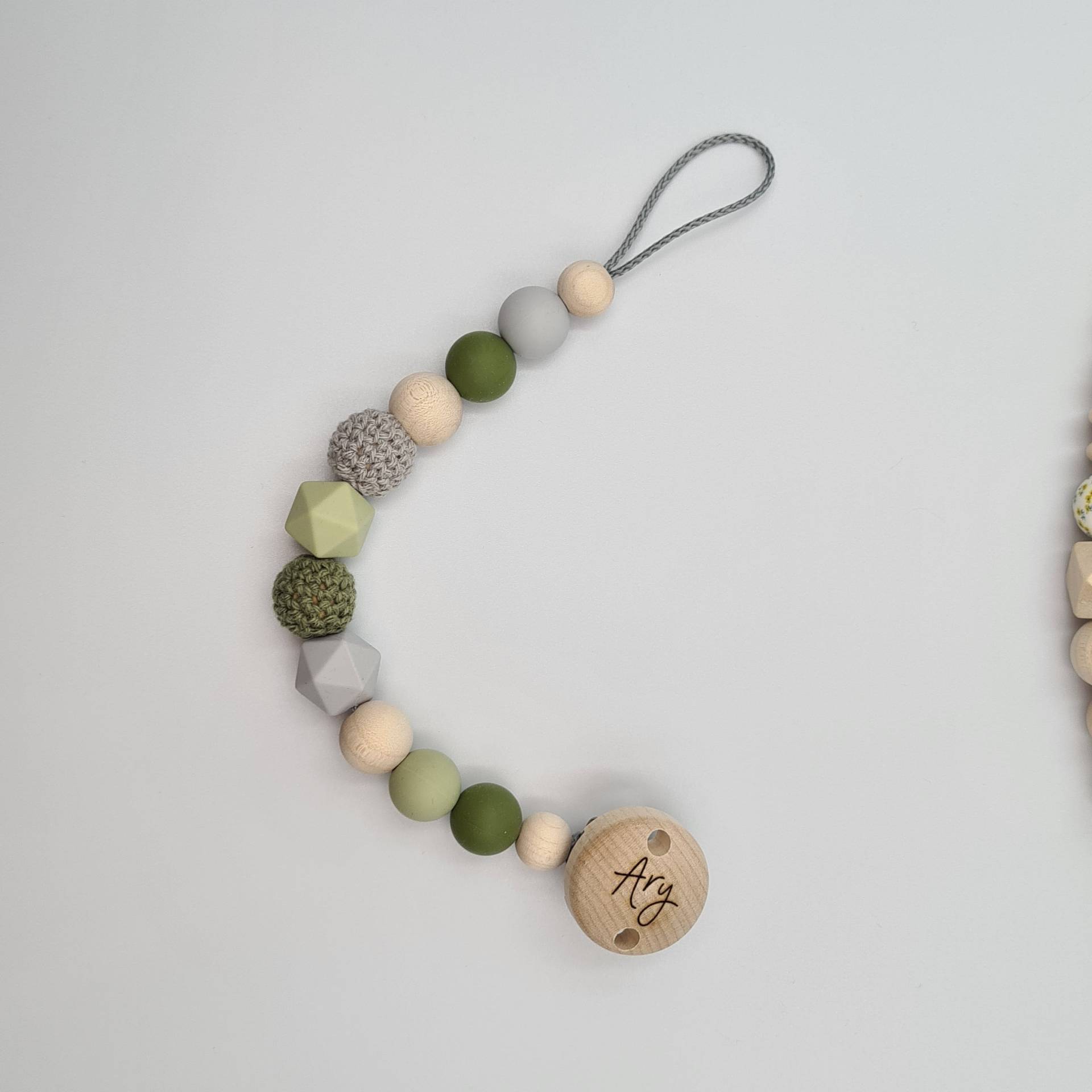 Schnullerkette Keno Schnullerkette Keno von Etsy - CarosBabyzauber