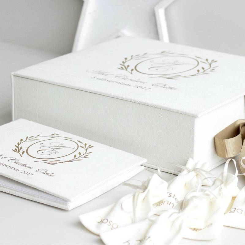 Aufbewahrungsbox Mit Album Und Taschen Ihrem Logo, Taufgeschenk, Erinnerungsbox Baby, Erinnerung, Erinnerungsbox von Etsy - CatchThisMoment