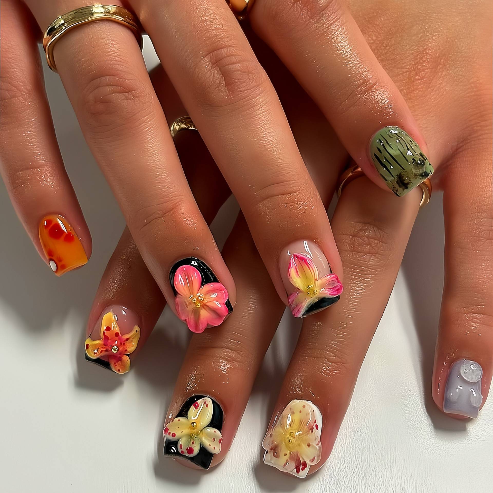 Blumen Kurze Sargnägel, Rosa Handgemalter Nagel, Benutzerdefinierte Presse Auf Nägel, 3D-Nägel, Gel-Nägel, Acrylnägel, Künstliche Nail Art Blumen Kurze Sargnägel, Rosa Handgemalter Nagel, Benutzerdefinierte Presse Auf Nägel, 3D-Nägel, Gel-Nägel, Acrylnägel, Künstliche Nail Art von Etsy - CathyNailsArt
