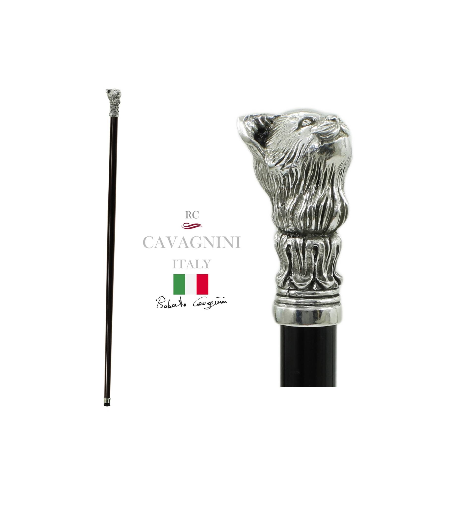 Eleganter Zinn-Gehstock, Geschenk Für Zeremonie, Katzengriff, Anpassbar Mit Gravur, Handgemacht in Italien Eleganter Zinn-Gehstock, Geschenk Für Zeremonie, Katzengriff, Anpassbar Mit Gravur, Handgemacht in Italien von Etsy - CavagniniITALY