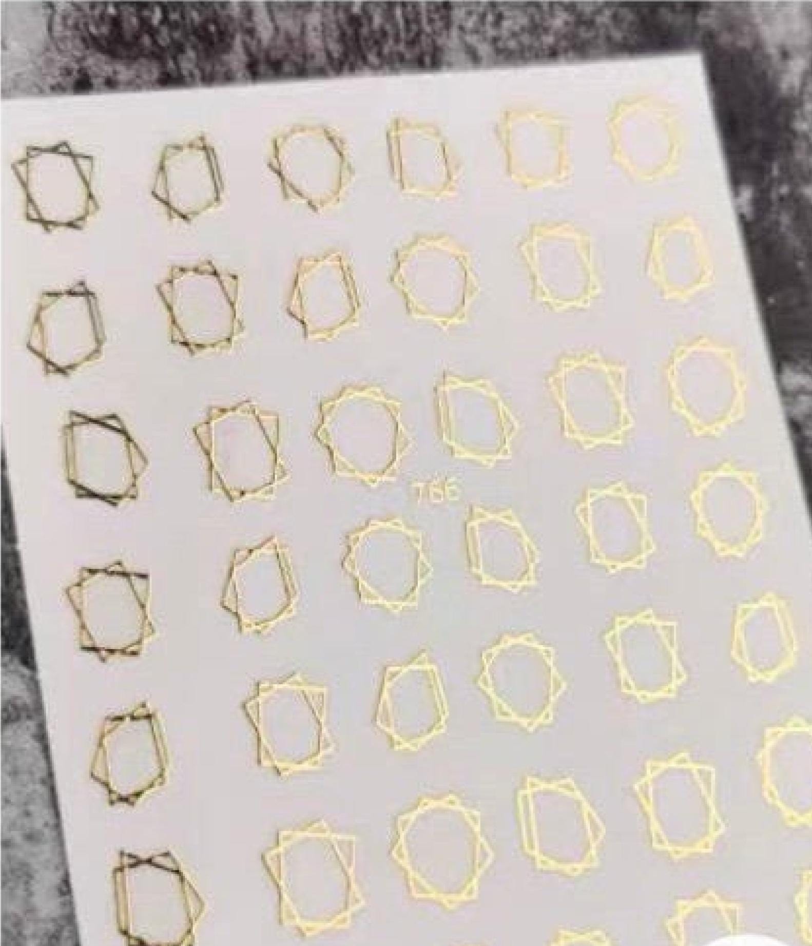 Art Frame Stickers/Nagelsticker Gold Diy Geschenkideen Für Sie Ihn Kinder Party Art Frame Stickers/Nagelsticker Gold Diy Geschenkideen Für Sie Ihn Kinder Party von Etsy - CelebrationCuration