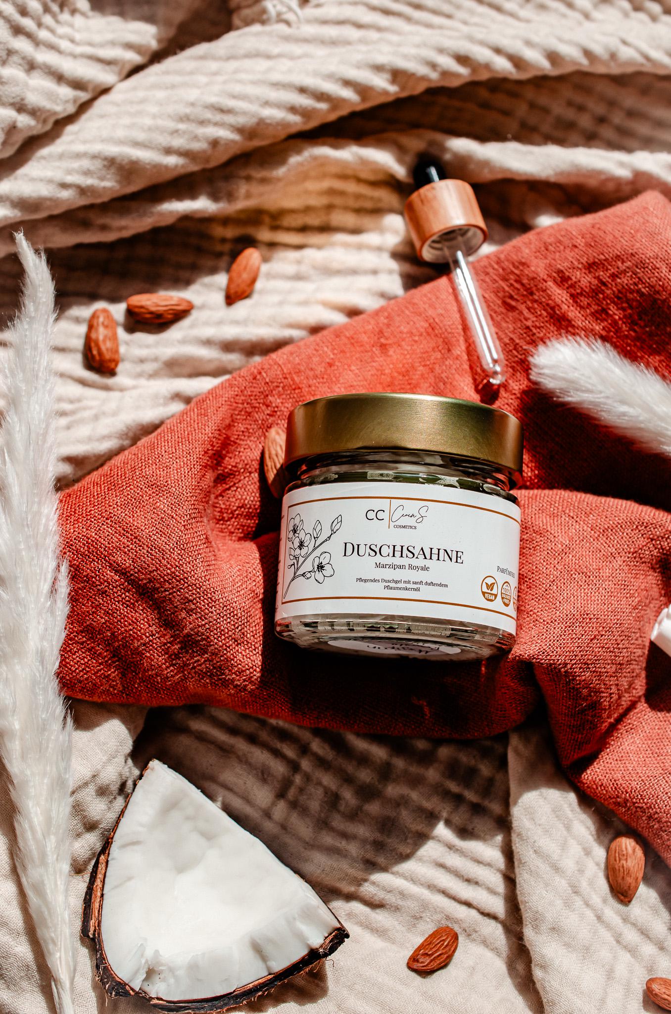 Mildes Seifenfreies Duschgel Vegan& Fluffig Duschsahne Marzipan Royale von Etsy - CevenScosmetics