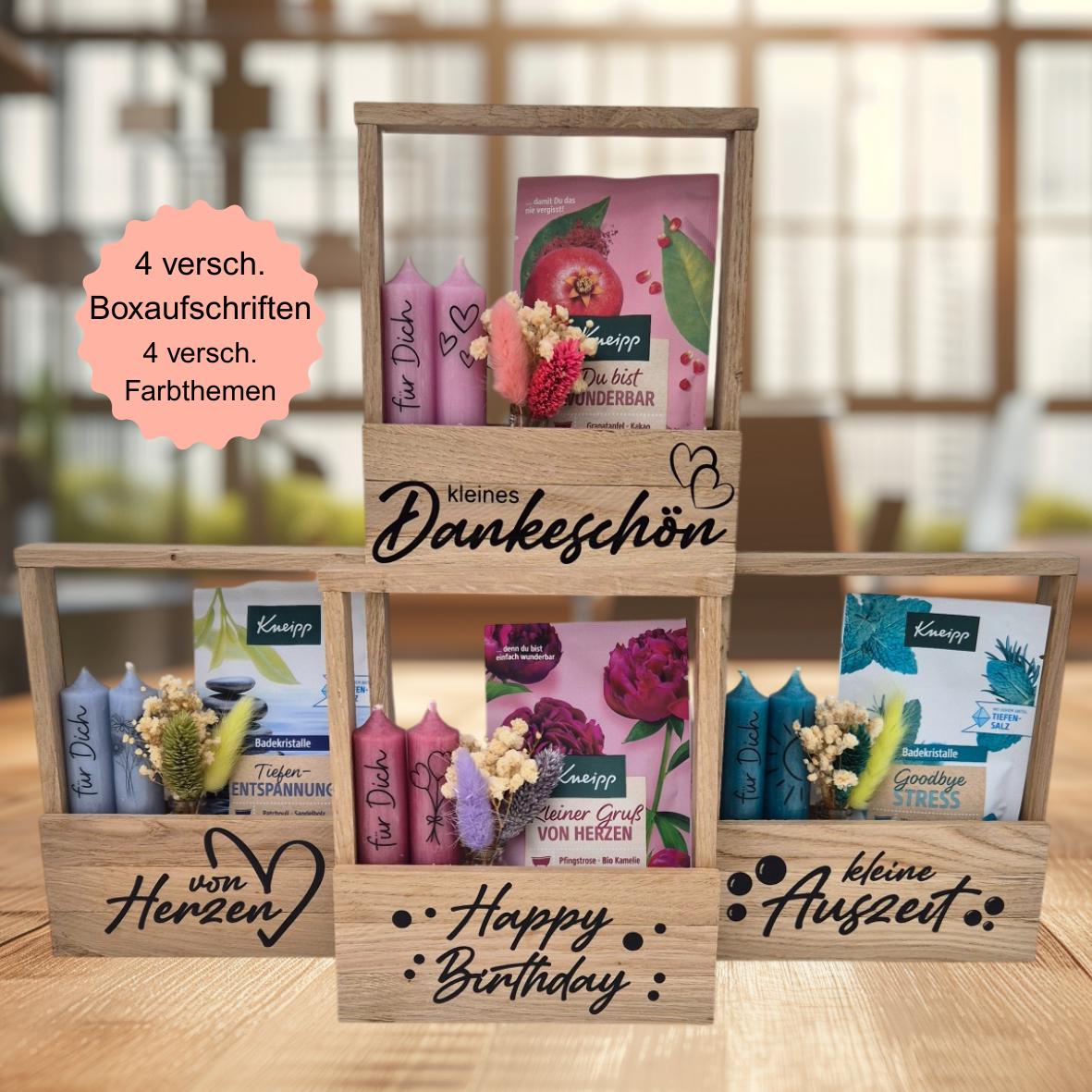 Wellness Box Tasche Kleines Geschenk Geburtstag Muttertag Freundin Für Frau Badesalz Dankeschön Von Herzen Kleine Auszeit von Etsy - ChailexCreativStudio
