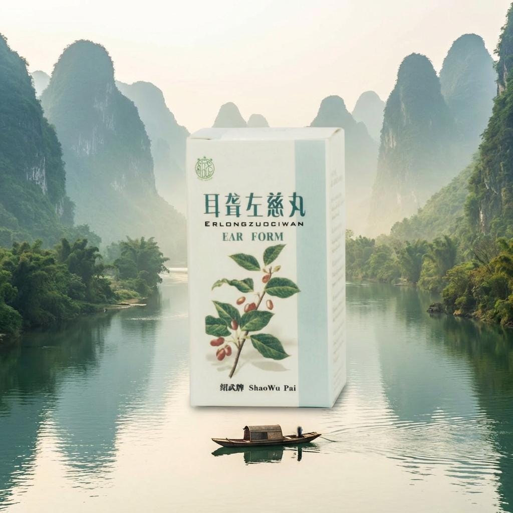 Er Long Zuo Ci Wan - Ear Form Tcm Kräuterrezeptur Shao Wu Pai Brand 耳聋左慈丸 Teepillen von Etsy - ChangTrader