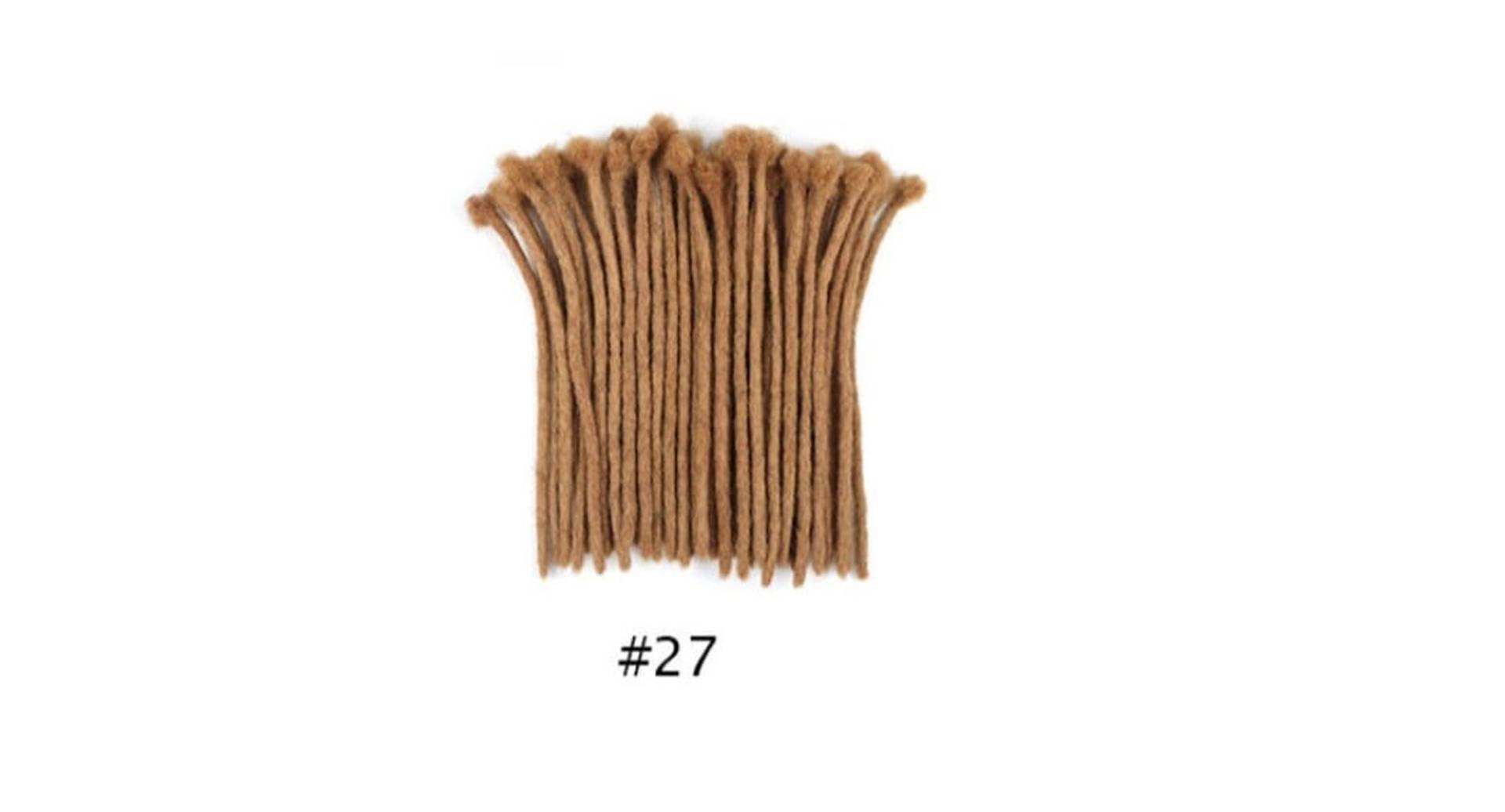 Dreadlocks Erweiterungen 100% Echthaar #27 von Etsy - ChelseaBeautyStore