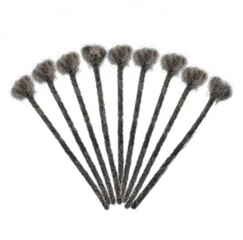 Dreadlocks Erweiterungen 100% Echthaar # Salt N Pepper von Etsy - ChelseaBeautyStore